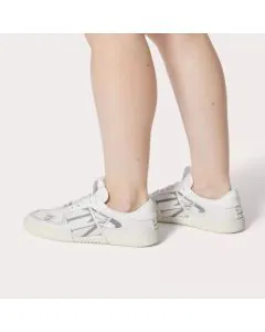 Valentino VL7N SNEAKER IN BANDED CALFSKIN LEATHER