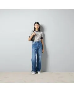 Gucci GG lamé jacquard top