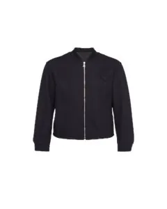 Prada Wool and cashmere blouson jacket