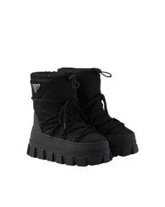 Prada Re-Nylon gabardine après-ski boots