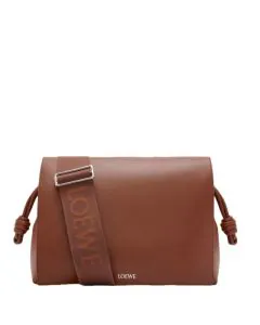 LOEWE Flamenco satchel in shiny supple calfskin