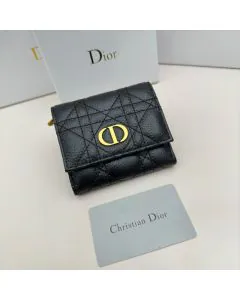 Dior Caro Hibiscus Wallet