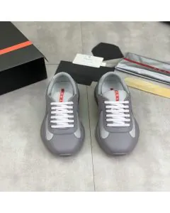 Prada America's Cup Soft rubber and bike fabric sneakers