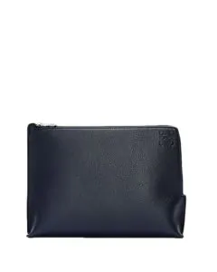 LOEWE L Zip Pouch in soft grained calfskin