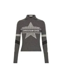Dior Alps Mock Neck Sweater