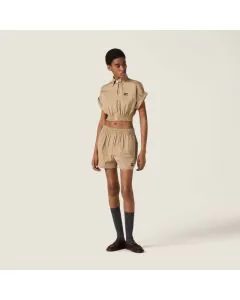 MIU MIU Poplin shorts