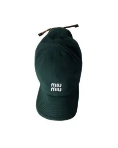 Miu Miu Denim baseball cap