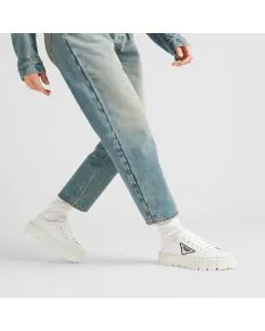 Prada Double Wheel Re-Nylon gabardine sneakers