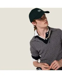Miu Miu Denim baseball cap