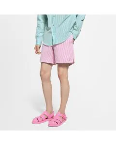 LV Monogram Striped Casual Shorts
