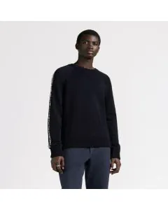 Sweater with Dior Oblique Inserts