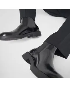 Prada Brushed leather Chelsea boots