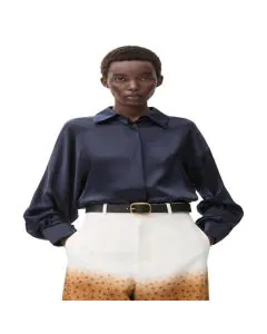 LOEWE Rounded soft belt in classic calfskin