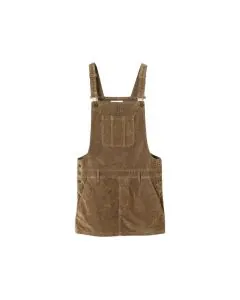 MIU MIU Washed flocked chambray mini-dress