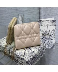 Small Lady Dior Voyageur Coin Purse