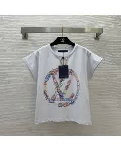 Travel Stamp LV Circle T-Shirt 