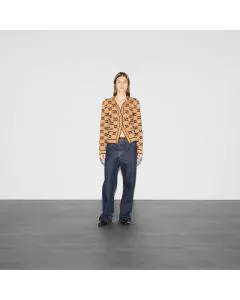 Gucci GG wool bouclé jacquard cardigan