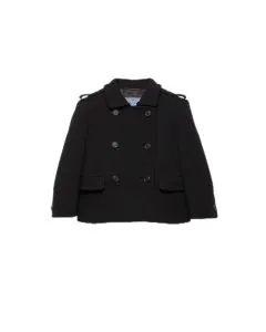 Prada Double-breasted natté jacket