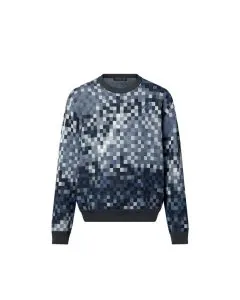 LV Vers Damoflage Jacquard Pullover