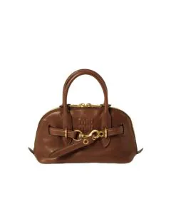 MIU MIU Aventure nappa leather top-handle bag