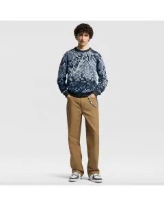 LV Vers Damoflage Jacquard Pullover