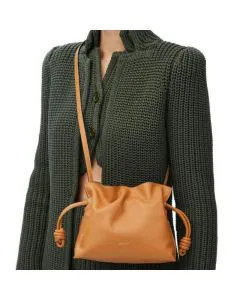 LOEWE Mini Flamenco clutch in nappa calfskin