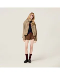 MIU MIU Technical fabric blouson jacket