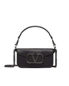 VALENTINO GARAVANI LOCÒ SMALL SHOULDER BAG IN CALFSKIN
