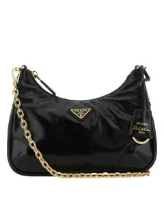 Prada Re-Edition naplak patent leather mini-bag