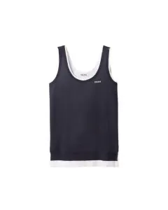 MIU MIU Knit and poplin mini-dress