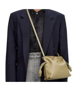 LOEWE Mini Flamenco clutch in nappa calfskin