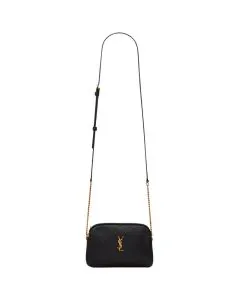 YSL GABY ZIPPERED POUCH IN LAMBSKIN