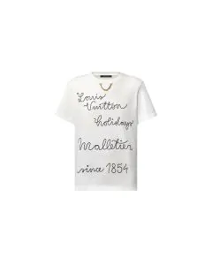 Embroidered LV Club T-Shirt