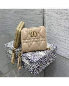 Dior Caro Scarlet Wallet
