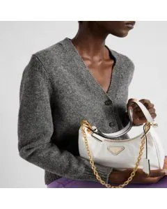 Prada Re-Edition naplak patent leather mini-bag