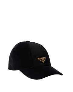 Prada Velvet baseball cap
