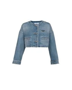Prada Denim blouson jacket