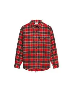 Celine loose shirt in checked cotton