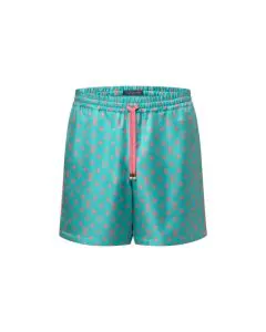 LV Monogram Silk Shorts