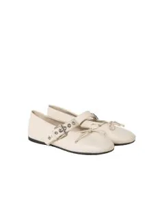 MIU MIU Leather ballerinas