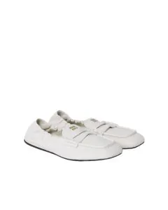MIU MIU Ruches nappa leather loafers