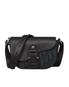 Dior Mini Saddle Messenger Bag with Flap