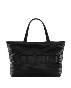 YSL SAINT LAURENT TOTE IN SILKTECH CANVAS