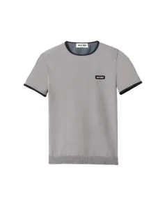 MIU MIU Technical yarn crew-neck sweater