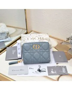 Dior Caro Scarlet Wallet