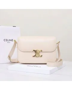 Celine CLASSIQUE TRIOMPHE BAG in shiny calfskin