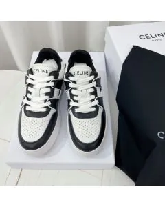 CELINE TRAINER CT-04 LOW LACE-UP SNEAKER IN CALFSKIN