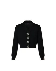 LV Jewel Button Cardigan 