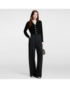 LV Jewel Button Cardigan 