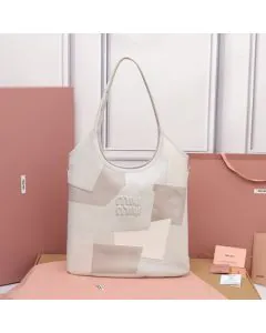 MIU MIU IVY leather patchwork bag